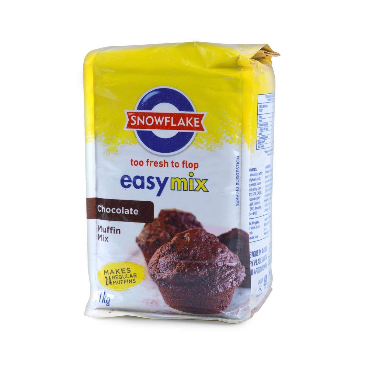 Snowflake Easymix Chocolate Muffin Mix 1kg African Hut