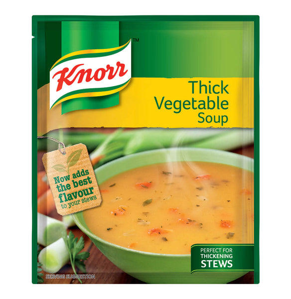 BEST BY DECEMBER 2024: Knorr Soup Thick Vegetable 50g