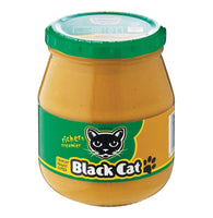 BEST BY NOVEMBER 2024: Black Cat Crunchy Peanut Butter Green Label (Kosher) 400g