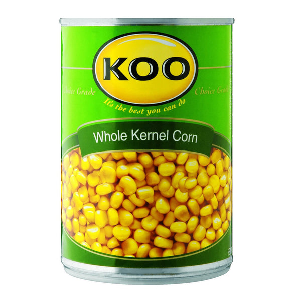 BEST BY DECEMBER 2024: Koo Corn Whole Kernel in Brine (Kosher) 410g