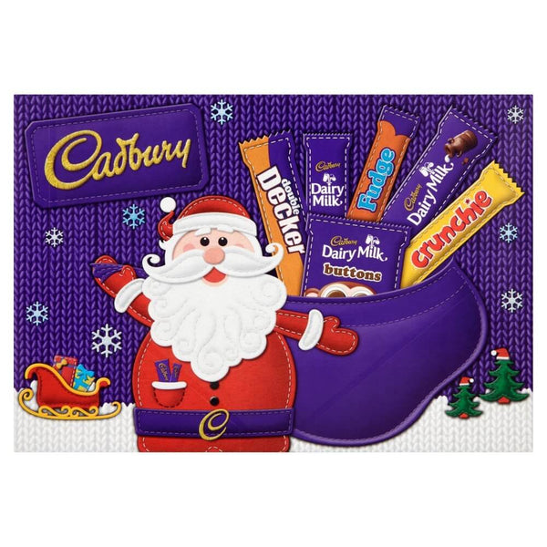 Cadbury Selection Pack Medium Santa (6pk) 125g