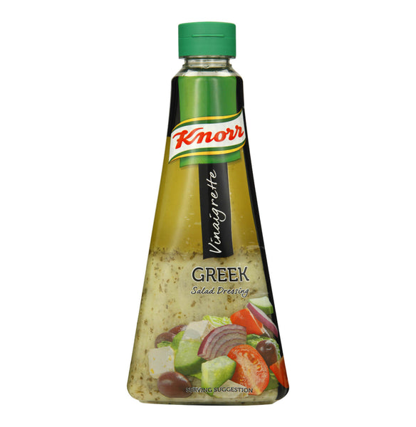 BEST BY OCTOBER 2024: Knorr Salad Dressing Greek Vinaigrette 340ml