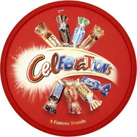 Mars Celebrations Plastic Tub 550g