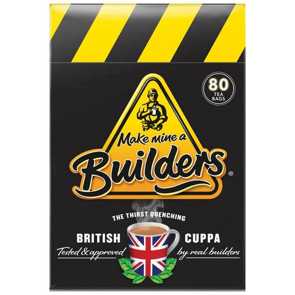 Builders Tea Box 80 Tea Bags 250g