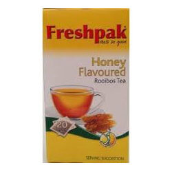 Freshpak Rooibos Tea Sweet Honey Tea Bags (Pack of 20 Bags) 50g