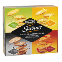 Jacobs Savors Flavor Assortment Crackers 250g