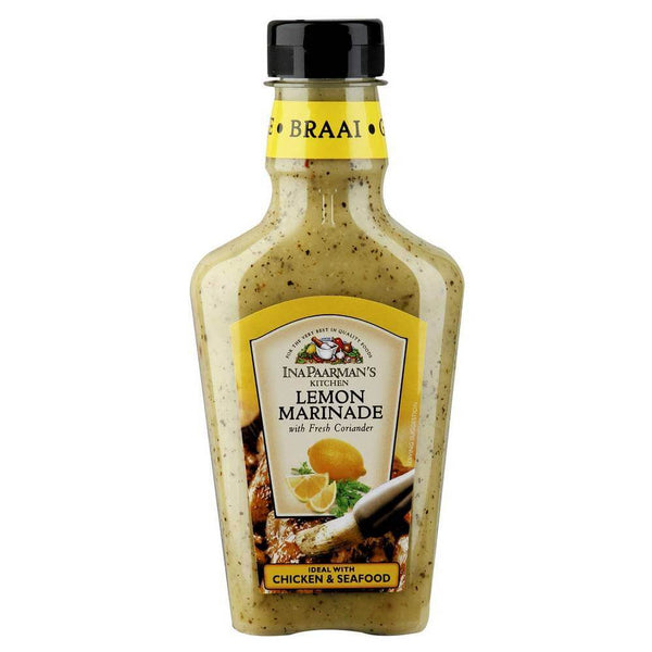 BEST BY AUGUST 2024: Ina Paarman Marinade Lemon With Coriander 500ml