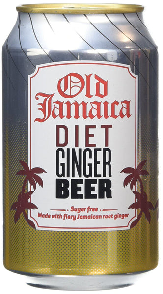 BEST BY MAY 2024: Old Jamaica Ginger Beer Light with Fiery Jamaican Root Ginger 330ml