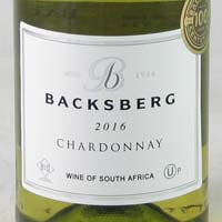 Backsberg Wine Chardonnay Paarl (Kosher) 2020 750ml