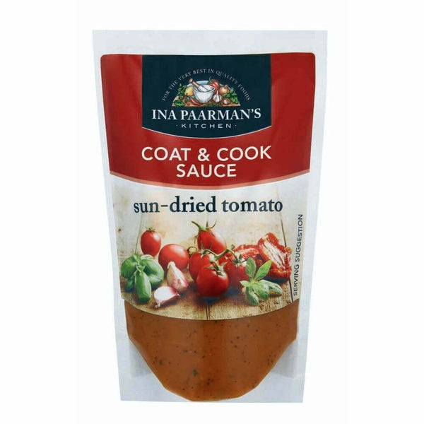 BEST BY AUGUST 2024: Ina Paarman Sauce - Sun Dried Tomato Coat And Cook (Kosher) 200ml