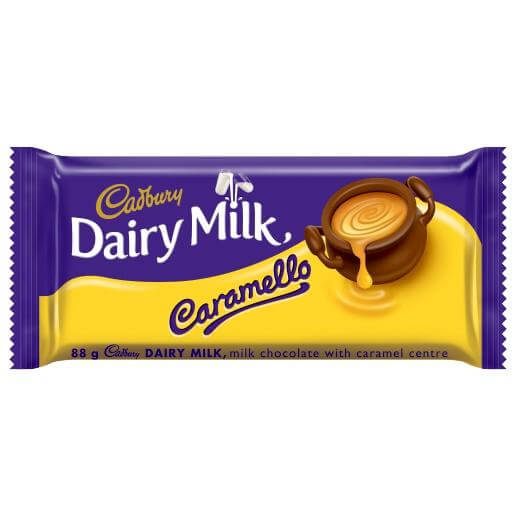 Cadbury Dairy Caramello Bar 88g