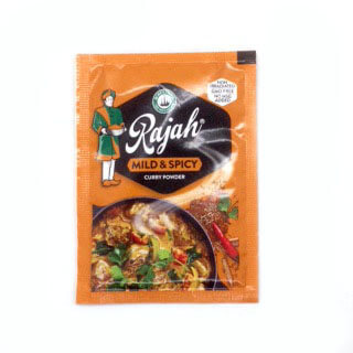 BEST BY JANUARY 2025: Robertsons Rajah Curry Powder - Mild and Spicy Sachet 7g