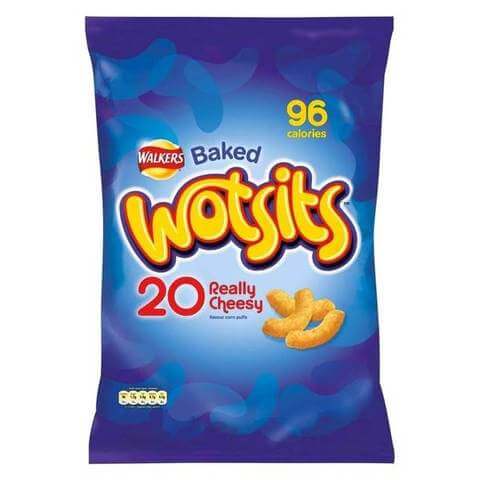 Walkers Crisps Wotsits Cheese 22.5g