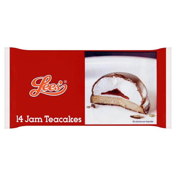 Lees Teacakes Jam (Pack of 14 Cakes) 256g