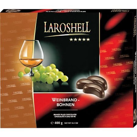 Laroshell Brandy Beans Large Box 400g