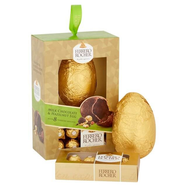 Ferrero Rocher Milk Chocolate and Hazelnut Egg 250g