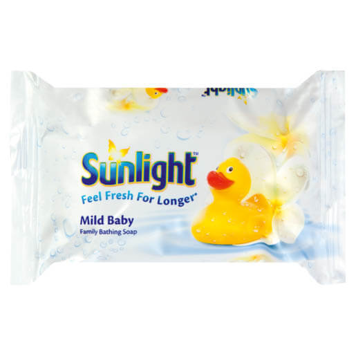 BEST BY FEBRUARY 2025: Sunlight Mild and Gentle Baby Soap Bar 175g