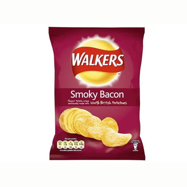 Walkers Crisps Smoky Bacon 32.5g