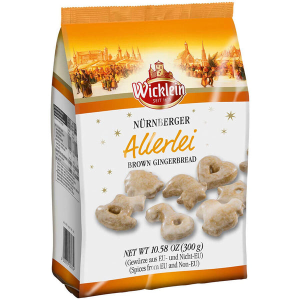 Wicklein Lebkuchen Allerlei Glasiert 300g