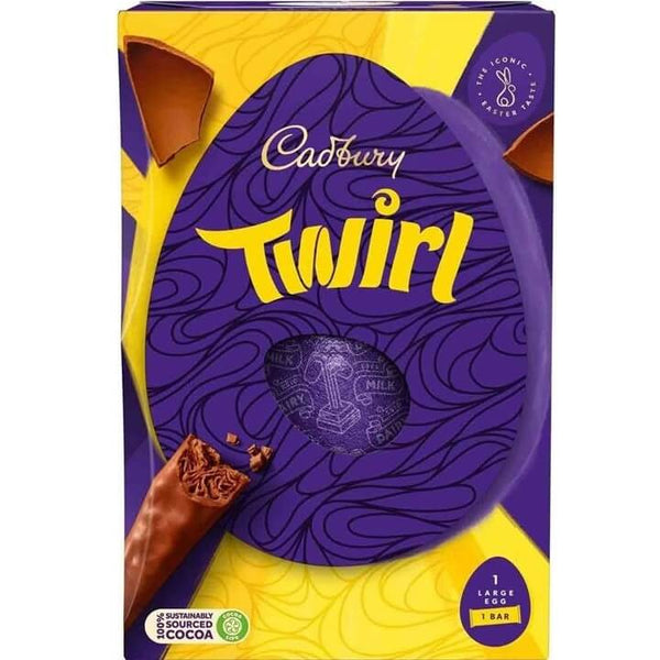 Cadbury Dairy Milk Twirl Egg 198g