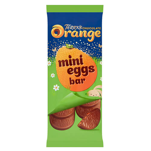 Kraft Terrys Chocolate Orange Mini Eggs Bar 90g