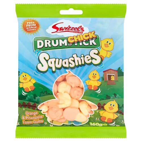 Swizzels Matlow Drumchick Squashies 120g