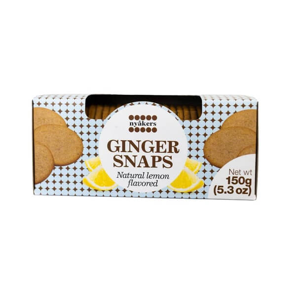 Nyakers Lemon Gingersnaps 151g