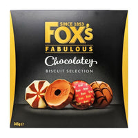 Foxs Chocolatey Carton Biscuit Selection 365g