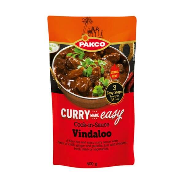 BEST BY SEPTEMBER 2024: Pakco Curry Made Easy - Vindaloo 400g