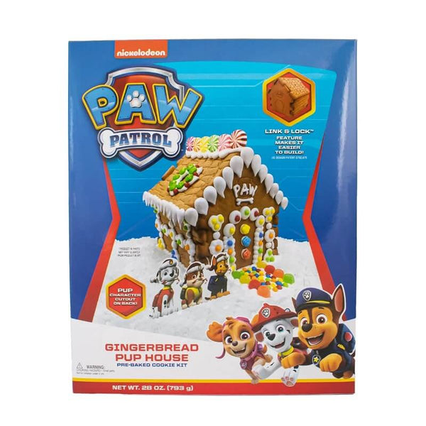 Bee Paw Patrol Gingerbread Puppy House Kit 12.5"X12.25"X10" 738g