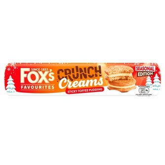 Foxs Sticky Toffee Pudding Crunch Creams 200g