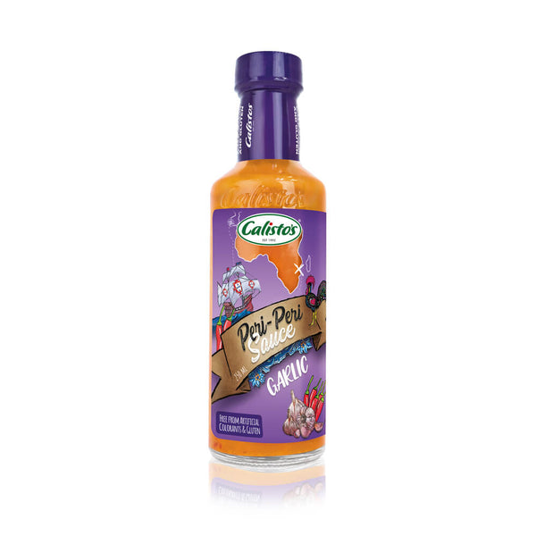 Calistos Garlic Peri Peri Sauce Tall 250ml