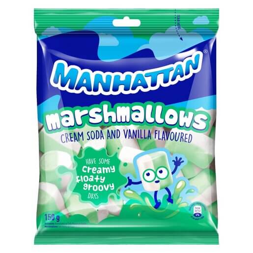 BEST BY JANUARY 2025: Manhattan Creamsoda and Vanilla Mallows 150g