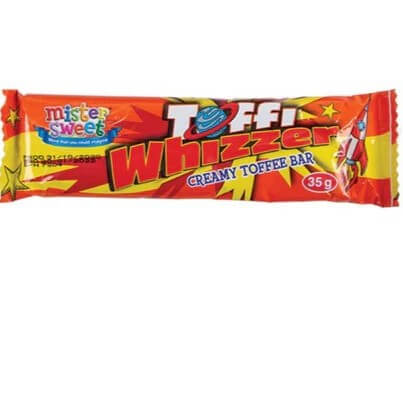 Mister Sweet Toffi Whizzer Creamy Bar 35g