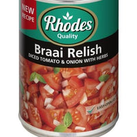 Rhodes Tomato Braai Relish with Herbs 410g