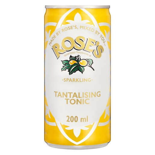 Roses Tantalising Tonic Can 200ml