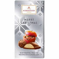 Niederegger Winterapfel-Praline Weihnachtsschokolade Tafel 100g