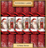 Pudding Lane Santa and Doorways Cracker 12 X 12.5 Inch 500g