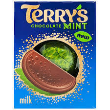 Terrys Mint Milk Chocolate Orange 147g