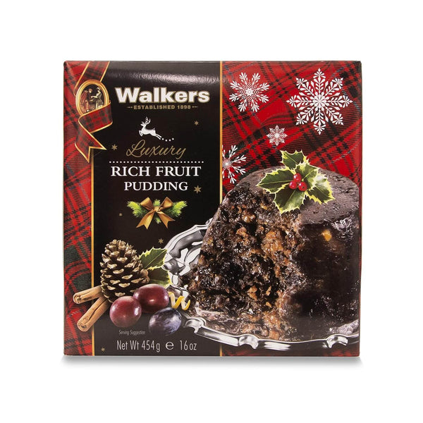 Walkers Decadent Fruit Pudding Range Luxury Rich Fruit Pudding 400g