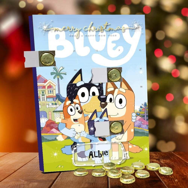 Advent Calendar Kinnerton Bluey Advent Calendar 40g