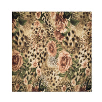 Robas Napkins Roses On Leapard Print 115g