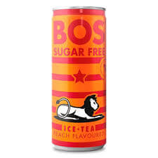 Bos Ice Tea Peach Sugar Free 300ml