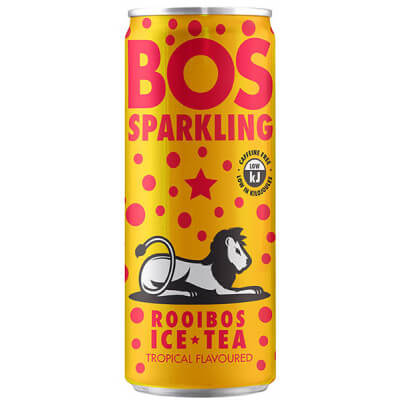 Bos Ice Tea SparklingTropical 300ml