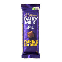 Cadbury Coconut And Cashew Chocolate Bar 80g