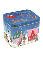 Windel Blue Musical Christmas Tin with Assorted Chocolates 139g