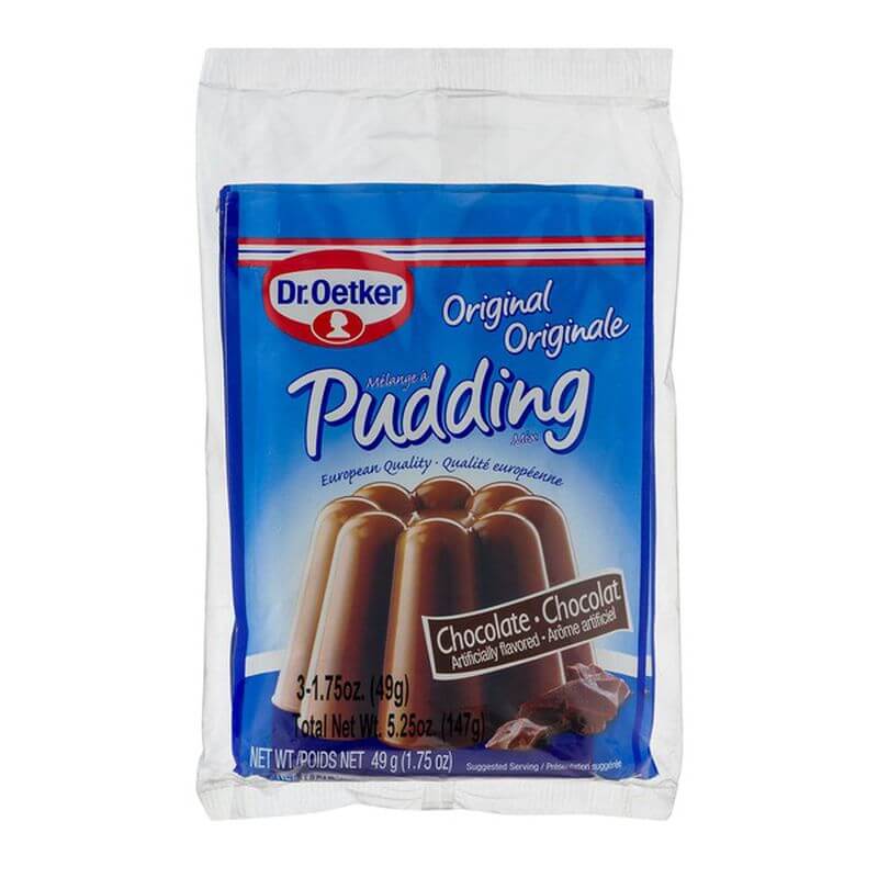 Dr Oetker Original Chocolate Pudding Pack Of Three 147g African Hut 2380